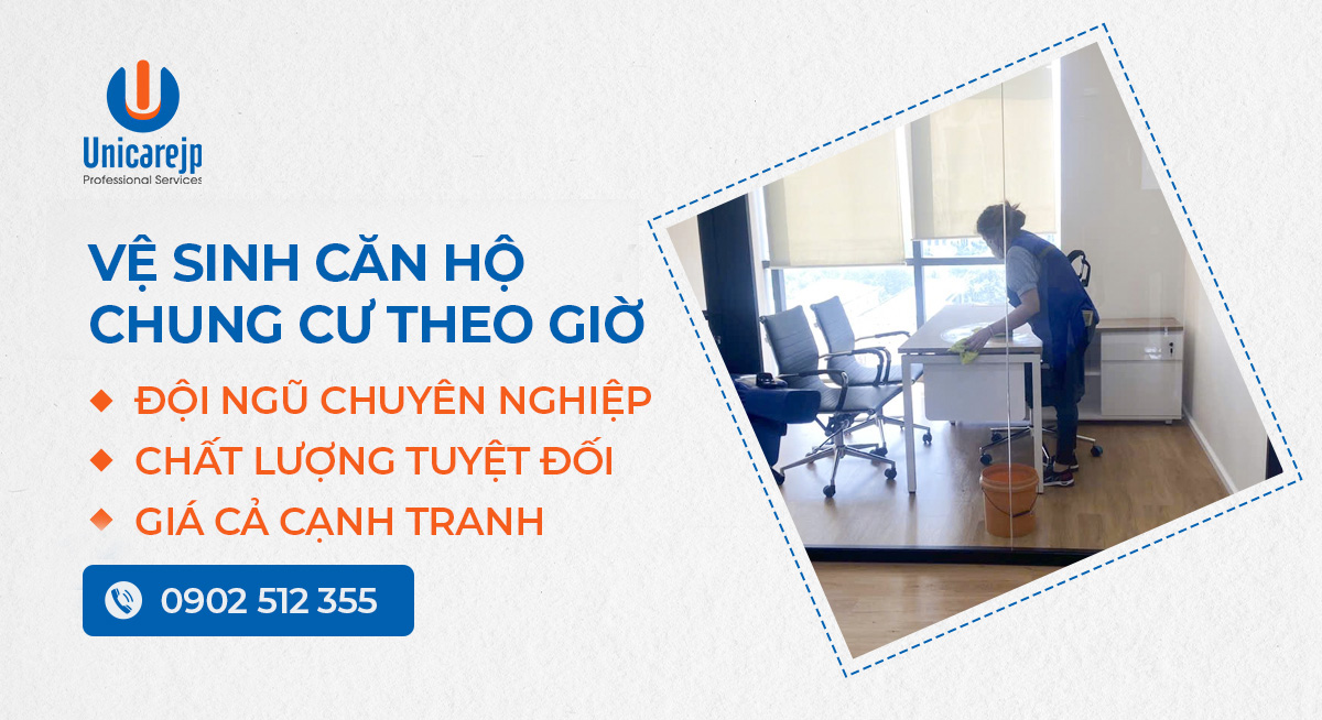 Vệ sinh căn hộ chung cư theo giờ 