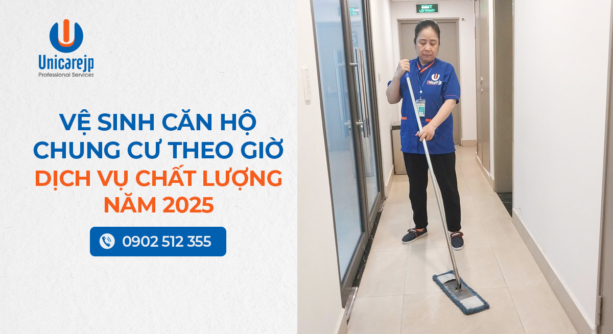 Vệ sinh căn hộ chung cư theo giờ 