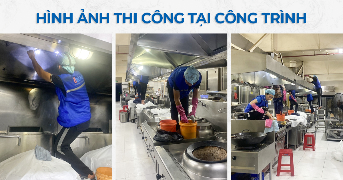 Dịch vụ vệ sinh ống khói bếp nhà hàng