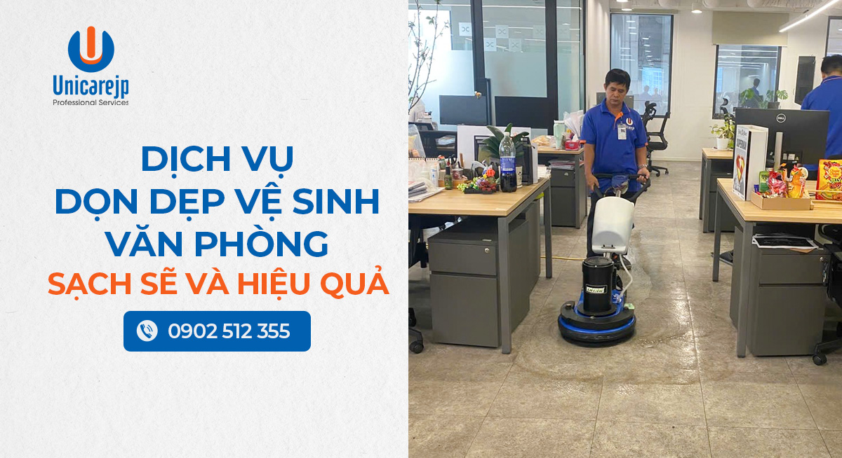 Dịch vụ dọn dẹp vệ sinh văn phòng