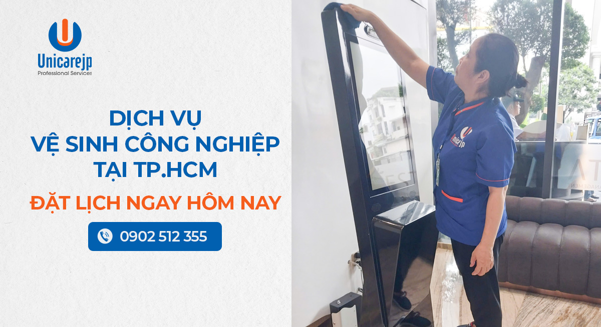 Dịch vụ vệ sinh công nghiệp tại tphcm