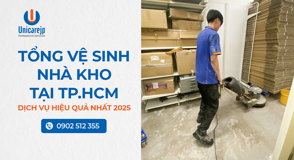 Tổng vệ sinh Nhà kho tại TP.HCM