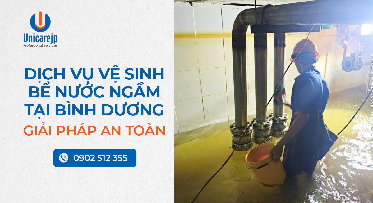 Dịch vụ vệ sinh bể nước ngầm tại Bình Dương