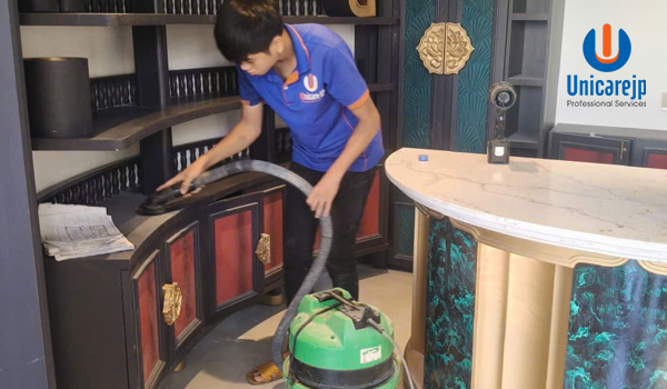 Dịch vụ vệ sinh nhà mới xây