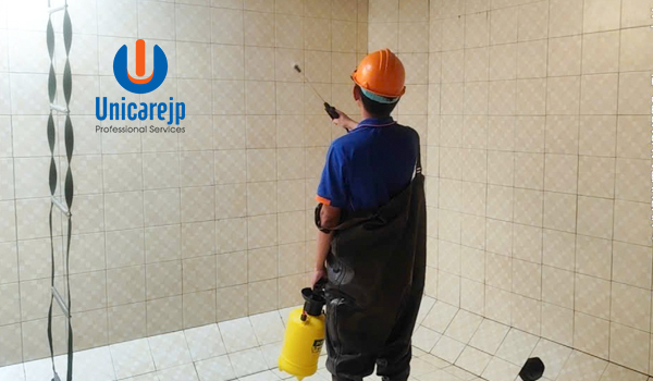 Vệ sinh bể nước ngầm tại phường Sài Gòn