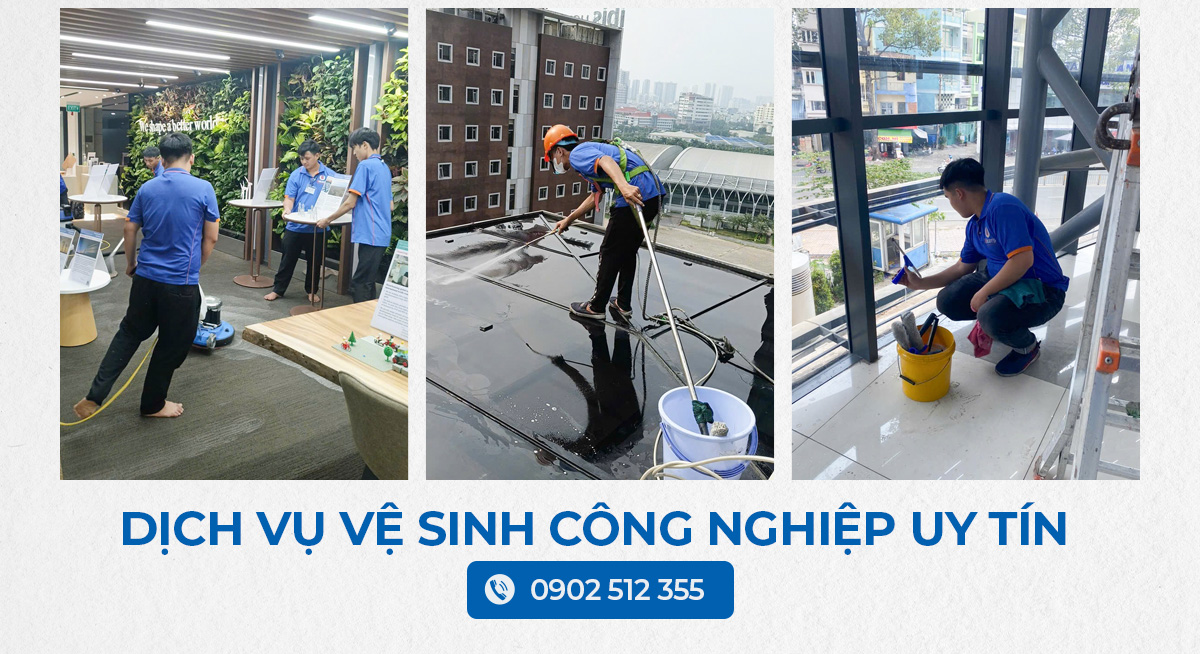 Vệ sinh công nghiệp tại phường Dĩ An