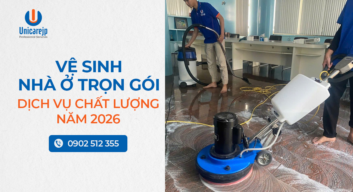 Vệ Sinh Nhà Ở Trọn Gói