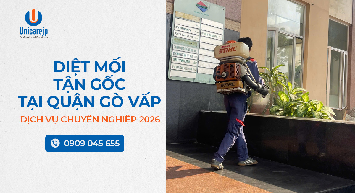 Diệt mối tận gốc tại quận Gò Vấp
