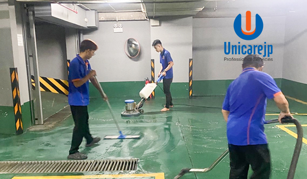 Đội vệ sinh công nghiệp chuyên nghiệp