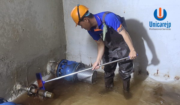 Dịch vụ thau rửa bể nước ngầm chuyên nghiệp