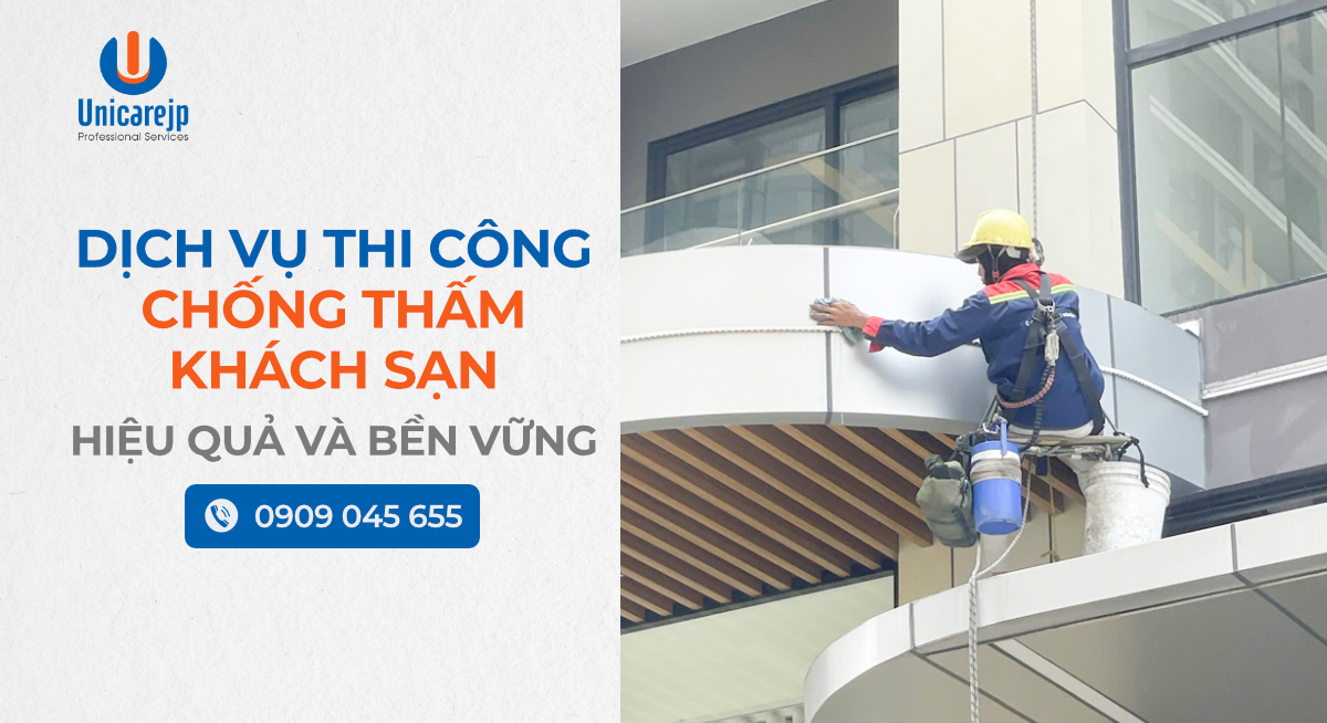 Dịch Vụ Thi Công Chống Thấm Khách Sạn Hiệu Quả Và Bền Vững