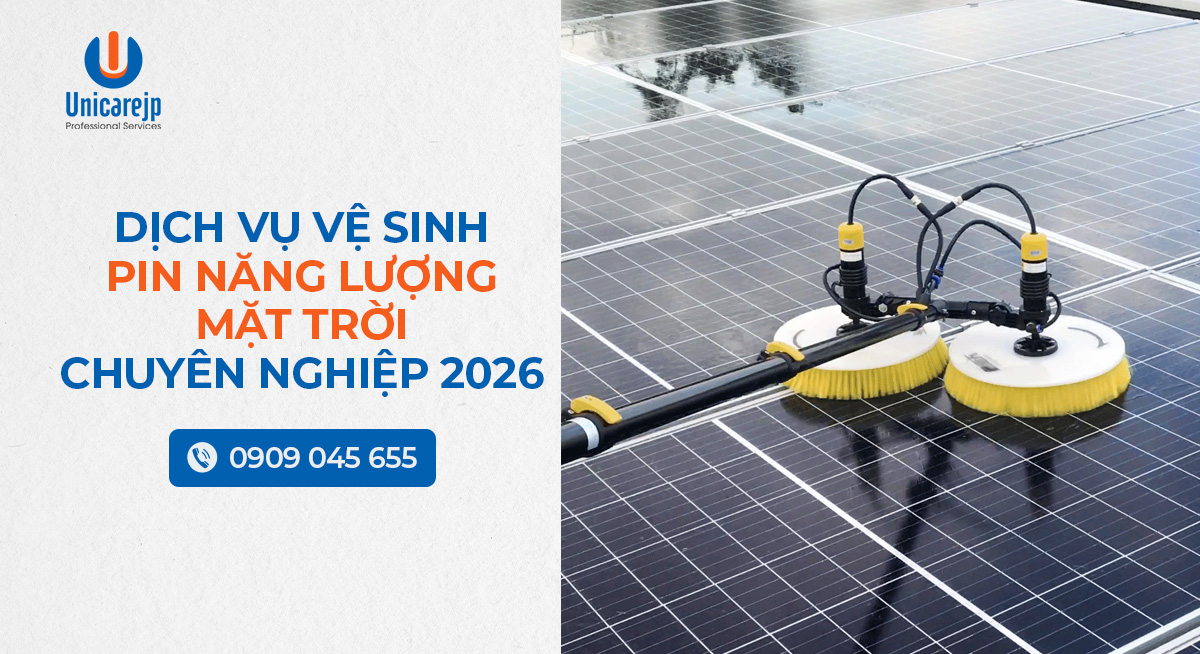 Dịch Vụ Vệ Sinh Pin Năng Lượng Mặt Trời Chuyên Nghiệp 2026