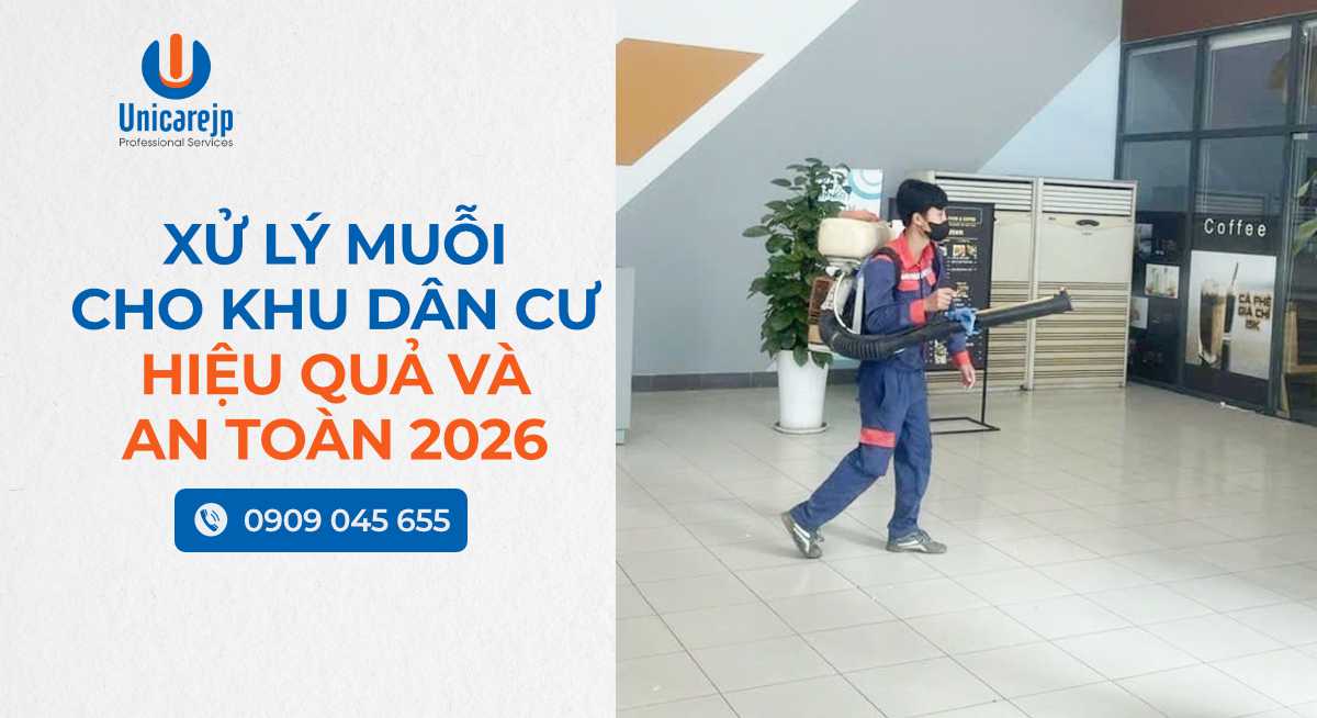 Xử Lý Muỗi Cho Khu Dân Cư Hiệu Quả Và An Toàn 2026
