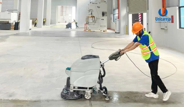 Chà Sàn Công Nghiệp – Làm Sạch Hiệu Quả Cho Nhà Xưởng