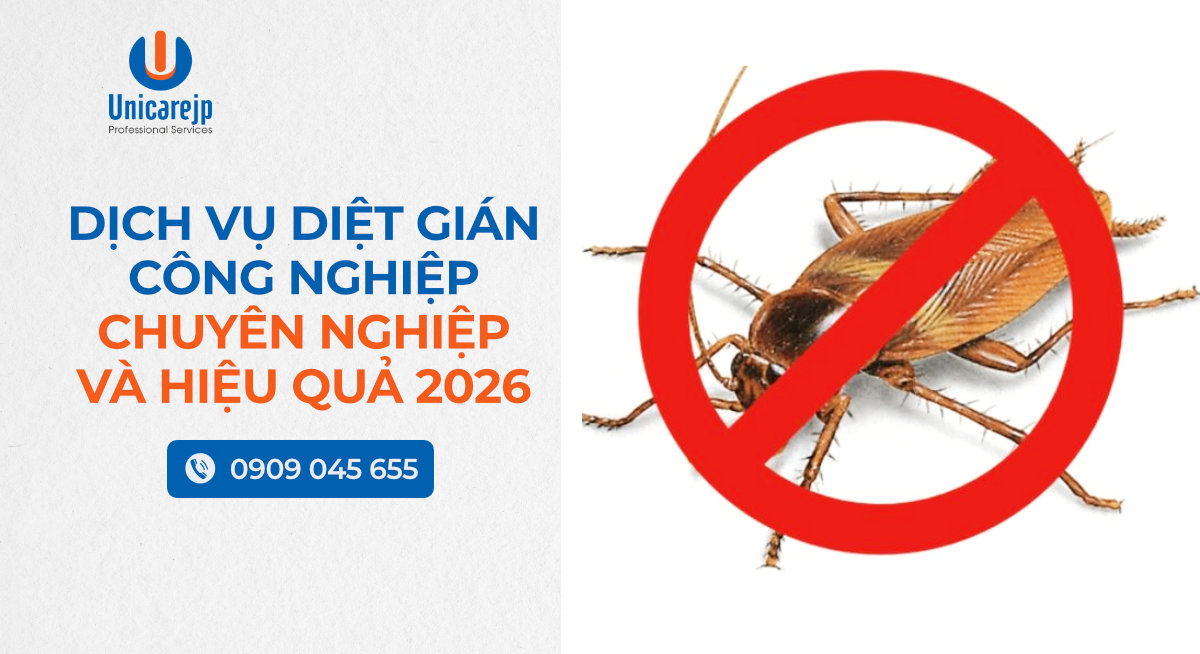 Dịch Vụ Diệt Gián Công Nghiệp Chuyên Nghiệp Và Hiệu Quả 2026