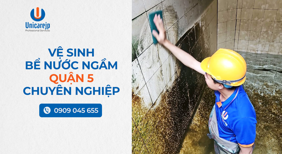 Vệ Sinh Bể Nước Ngầm Quận 5 Chuyên Nghiệp