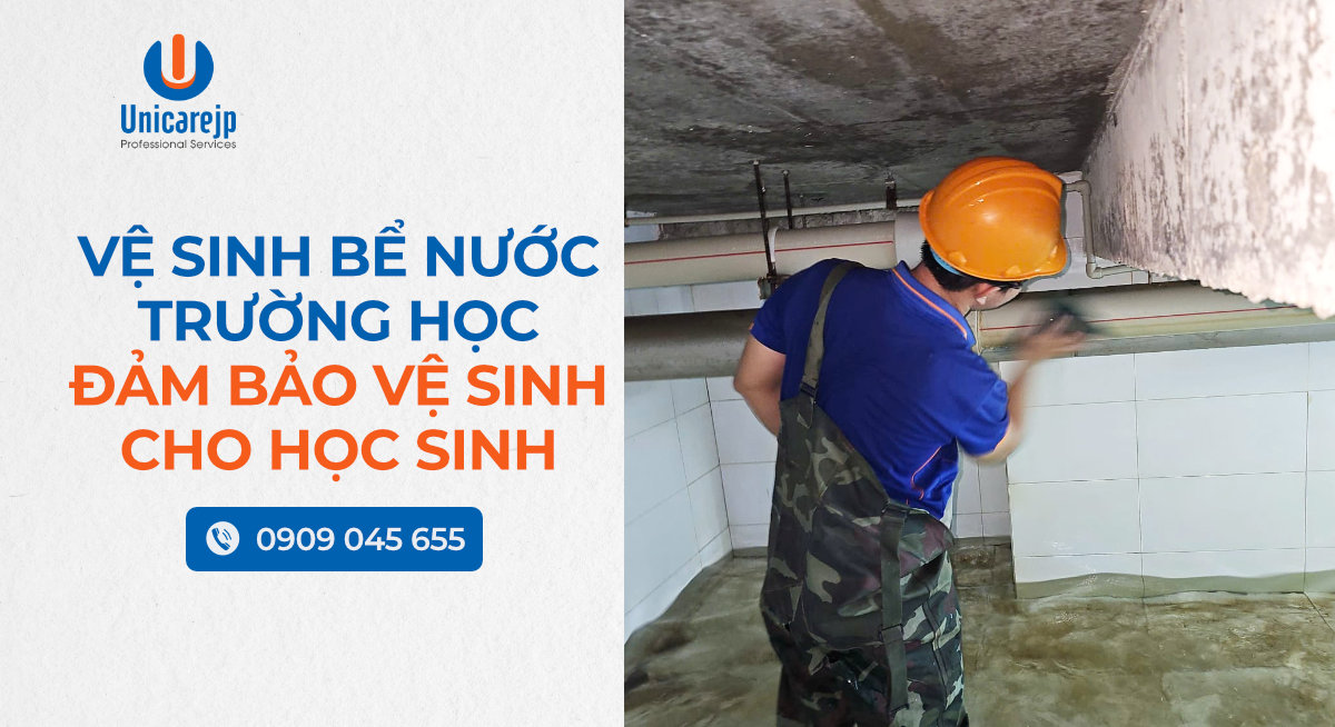 Vệ Sinh Bể Nước Trường Học