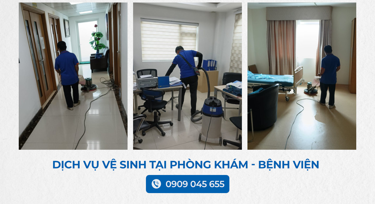Dịch Vụ Vệ Sinh Phòng Khám Chuyên Nghiệp