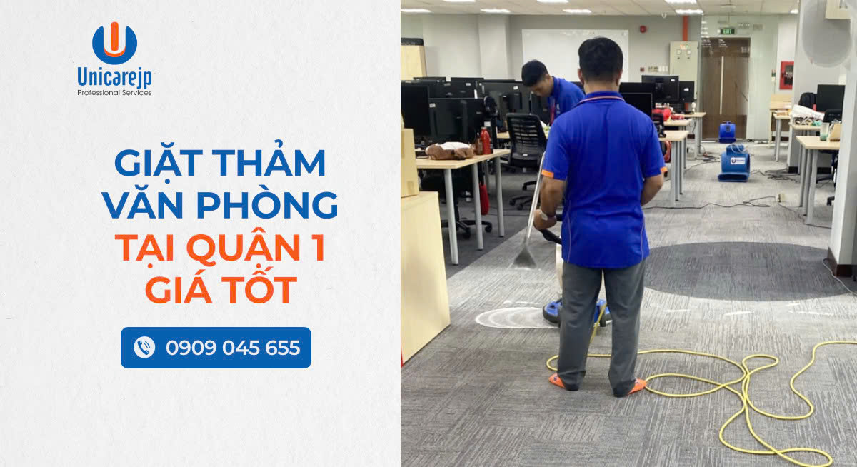 Giặt Thảm Văn Phòng Tại Quận 1 Giá Tốt