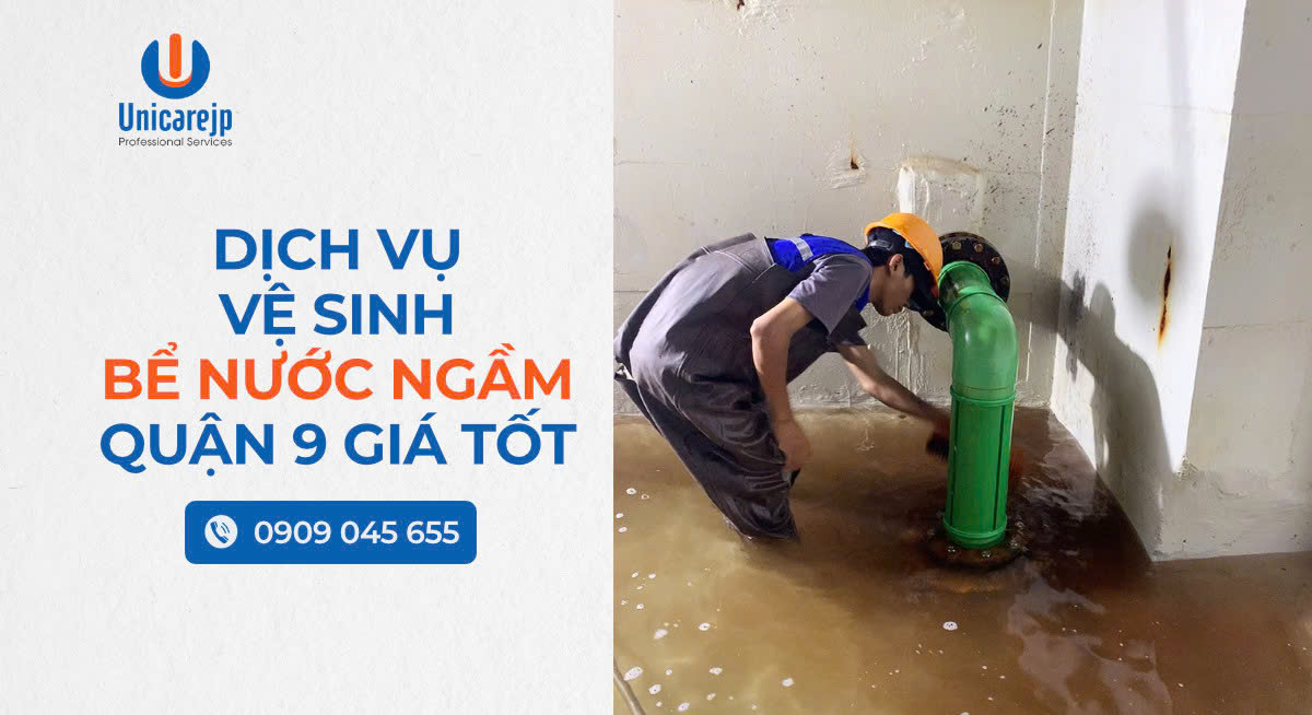 Dịch Vụ Vệ Sinh Bể Nước Ngầm Quận 9