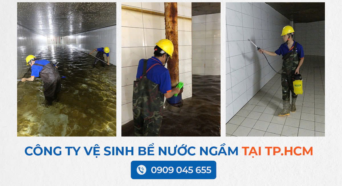 Dịch Vụ Vệ Sinh Bể Nước Ngầm Quận 9